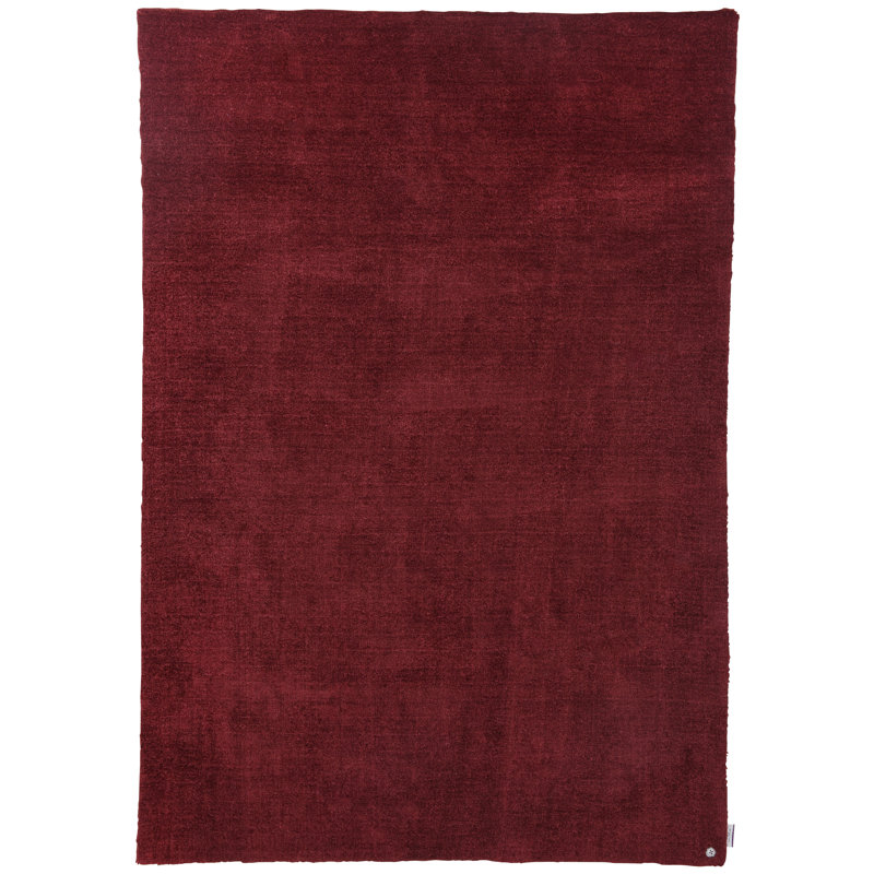 Powder Hand Woven Red Indoor Rug, Rectangle 140 x 200cm