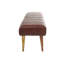 Banc en cuir véritable