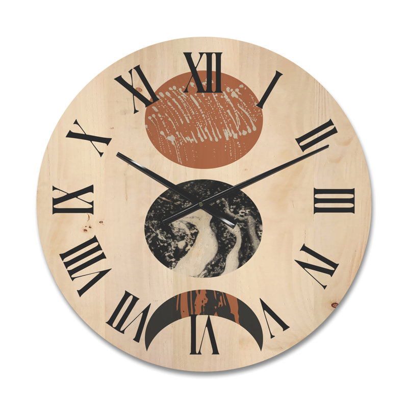 Horloge murale Shapes, Moyen