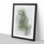 Green Hermit Hummingbird in Abstract - Picture Frame Graphic Art Print-55736279-55736281