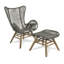 Explorer Lounge Chair with Ottoman