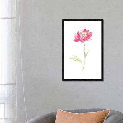 Pink Peony by Melissa Selmin - Painting on Canvas