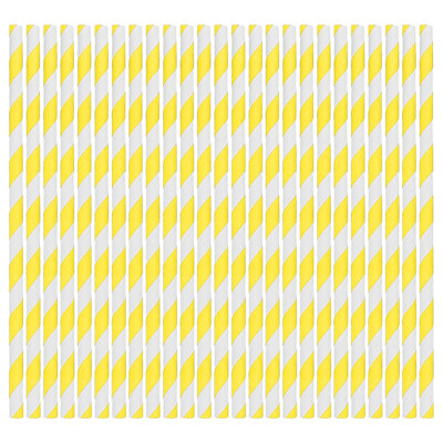 eyedropper eyedropper 100PCS  Paper Straws  Assorted  Colors Striped Drinking Straws For Shakes Cocktail Coffee