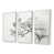 White Floater Framed selected