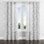 Rideaux en velours Modern - Rideau à œillets gris avec œillets - 1 panneau-1832342508-1832342511