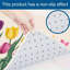 Ensemble de 2 tapis de cuisine tulipes multicolores