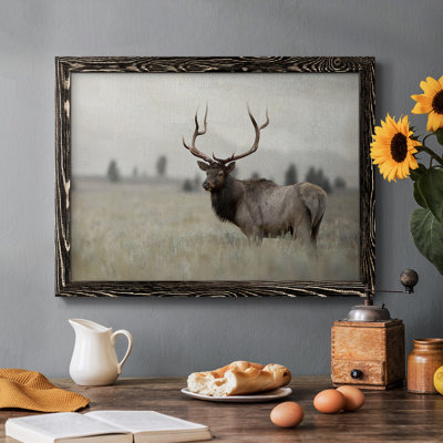 Grand élan, reproduction d'art sur toile