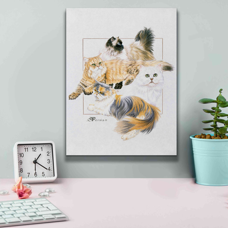 'Persian' by Barbara Keith, Canvas Wall Art