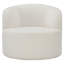 Elle Upholstered Swivel Side Chair