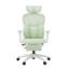Chaise de bureau ergonomique verte Cablady-1242810630