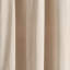 Lush Decor Linen Button 100% Lined Blackout Single Curtain Panel-75021100