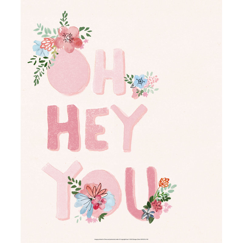 Oh Hey You - imprimé, H 48 po x l 32 po