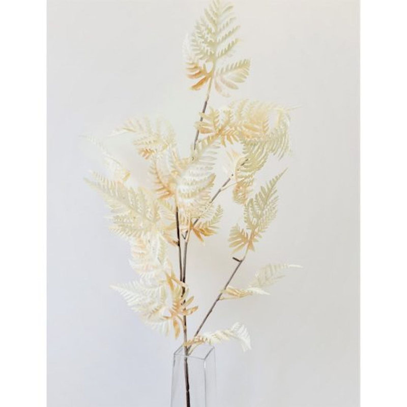 Fougère artificielle 36 ", Champagne, H 36 po x l 13 po x P 10 po