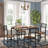 Sardor 4 - Person Four Leg Dining Set