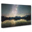 Starry Night Blue & Yellow In Abstract - Wrapped Canvas-55340965