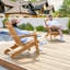 Bennir Fir Foldable Outdoor Adirondack Set-1607194014