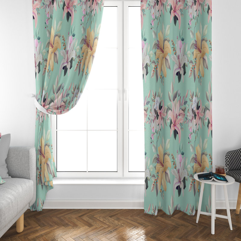 Paire de rideaux obscurcissant Claretta, L 20 po x L 52 po