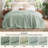 Bedsure 279gsm Cotton & Rayon from Bamboo Waffle Blanket GentleSoft™️-108924555-108924540