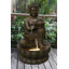 Large Buddha Fountain with Warm White LED