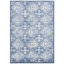 Tapis ikat bleu marine / crème Martha Stewart-39125292