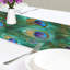 Chemin de table Peacock Feather