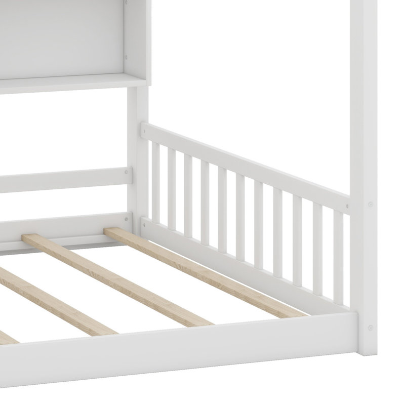 Lit double pleine grandeur, Blanc