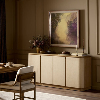 Mariella Sideboard-Beige Painted Linen