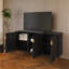 Meuble télé moderne avec 3 portes et tablettes réglables-1238000439