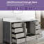 Meuble-lavabo 60 po avec lavabo simple Cholena-1680708667