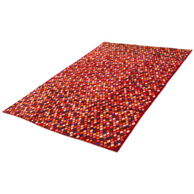 Akhjah Dark Red Rug 6'8" x 9'9"