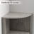 Corner Cabinet With Barn Door Design-97341137