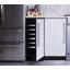 XO 15" Solid Panel Overlay 34 Bottle Single Zone Built-in Wine Refrigerator-120256600