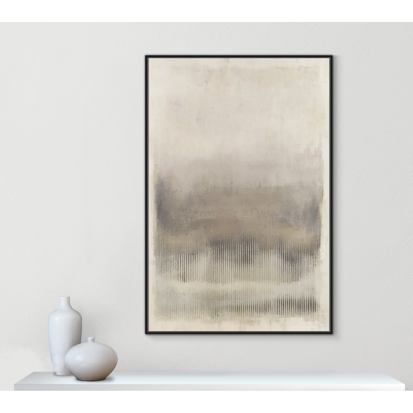 Balanced Silence II Print by Irena Orlov, 61.5" H x 41.5" W, Black Floater
