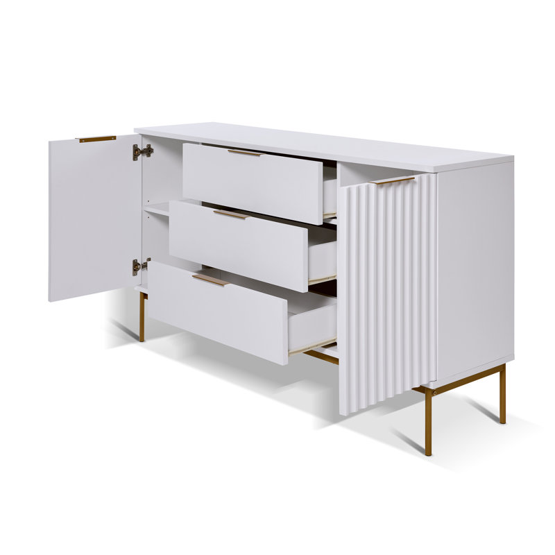 Buffet 3 tiroirs Suheidy