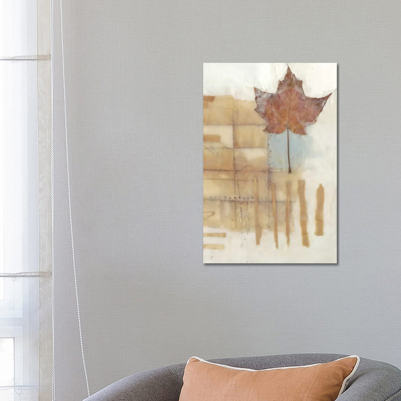 Found In Wax I by Jennifer Goldberger - Wrapped Canvas Print, 66.04 cm H x 45.72 cm W
