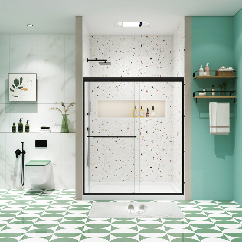 Porte de douche à dérivation