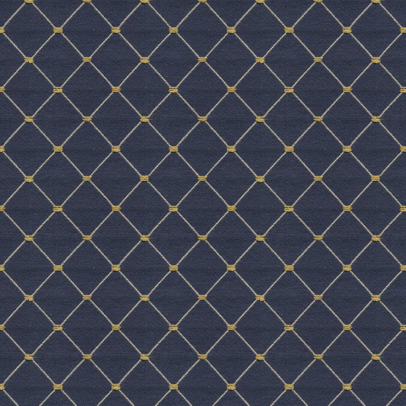 Rayon Fabric, Blue/Beige
