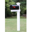 Lincoln Steel Post Mounted Post box