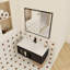 Meuble-lavabo mural flottant avec lavabo en céramique-607940193
