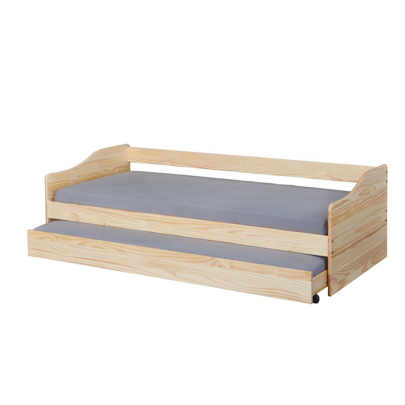 Sanah Kids Standard with Trundle, Nature, 90 x 200 cm