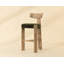 Horton Upholstered Stool with Solid Wood Frame