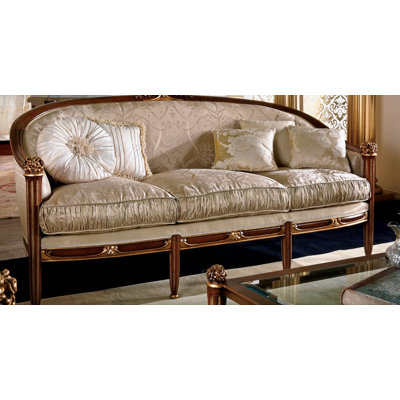 55" Round Arm Loveseat