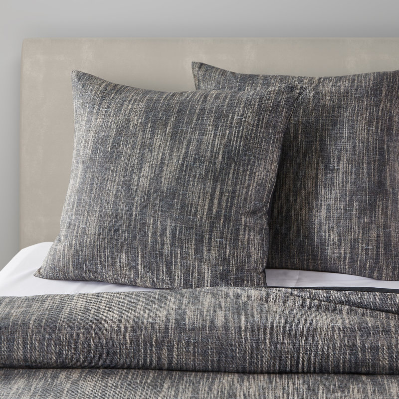 Sydney Bronze Textured Polyester Euro Sham 26 x 26 in.