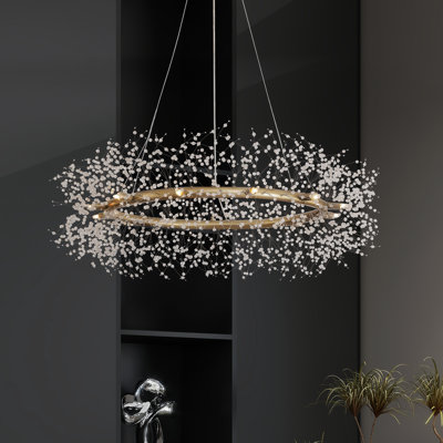  Lustre 12 lumières 39,4 po Rann