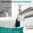 Stainless Steel Shower - Slide Bar, Rain / Massage Spray, 2 Heads, Wall Mount System With Hand 7 Spray Modes, Mounted