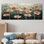 «Roses Flowers Fragrance Of Serenity I» - Art mural - Ensemble de décoration murale