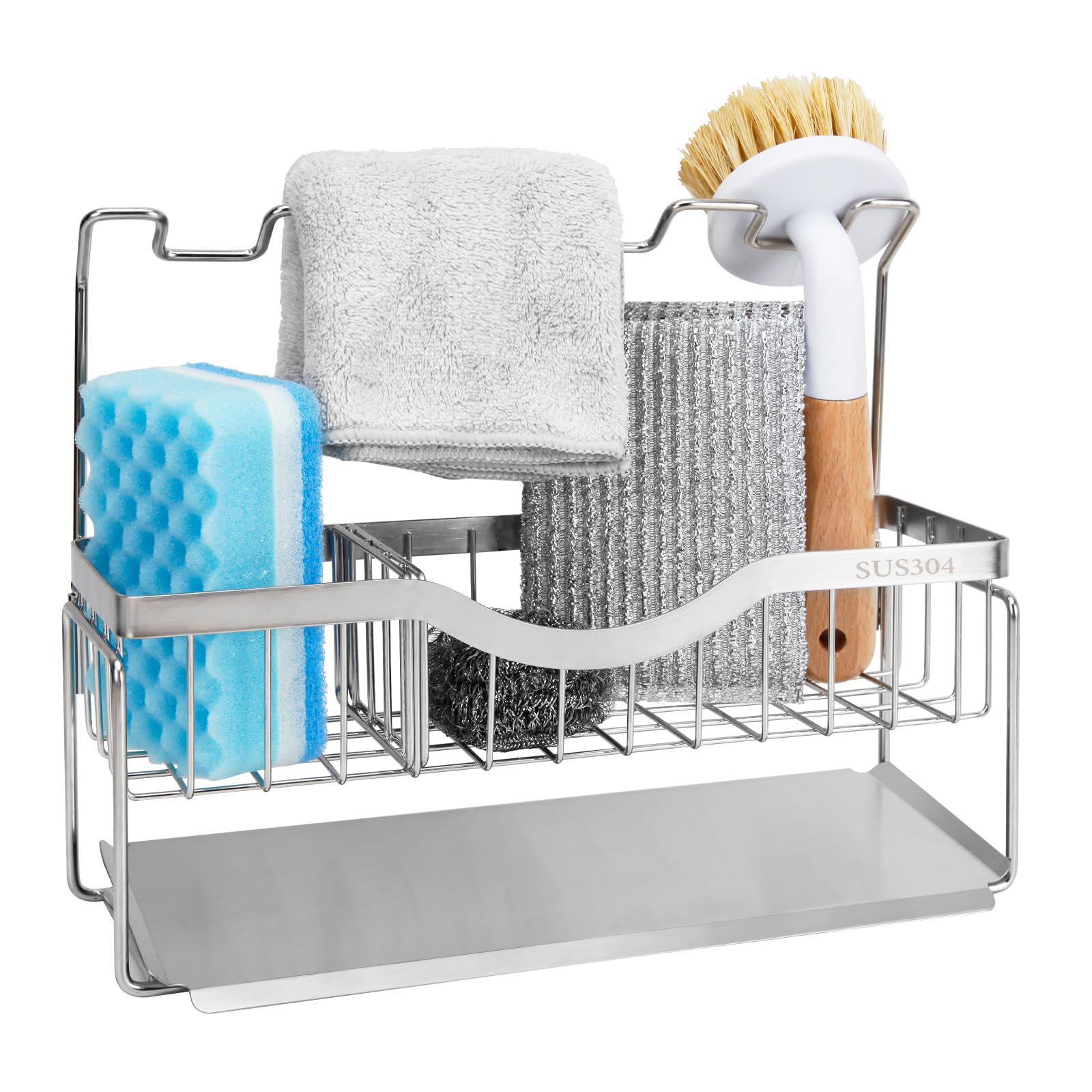Xiangong Stainless Steel Kitchen Organizer With Automatic Drainage ...