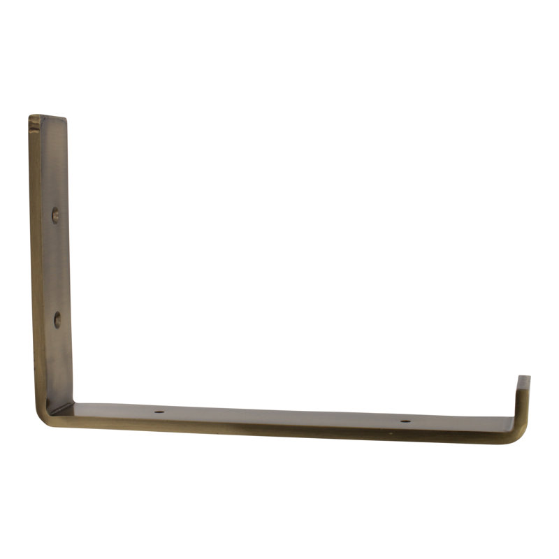 Support de tablette moderne et robuste de RCH Fournir Co, Laiton antique, H 152 po x l 38 po x P 235 po