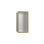 XtraStoris Individual Wall Niche Brushed Stainless Steel with Design Frame 15.38" x 9.5" x 4"