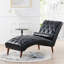 Chaise longue rembourrée